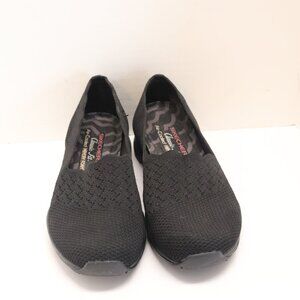 Skechers Women's Slip On Shoes Black Air-Cooled Memory Foam Size 7
